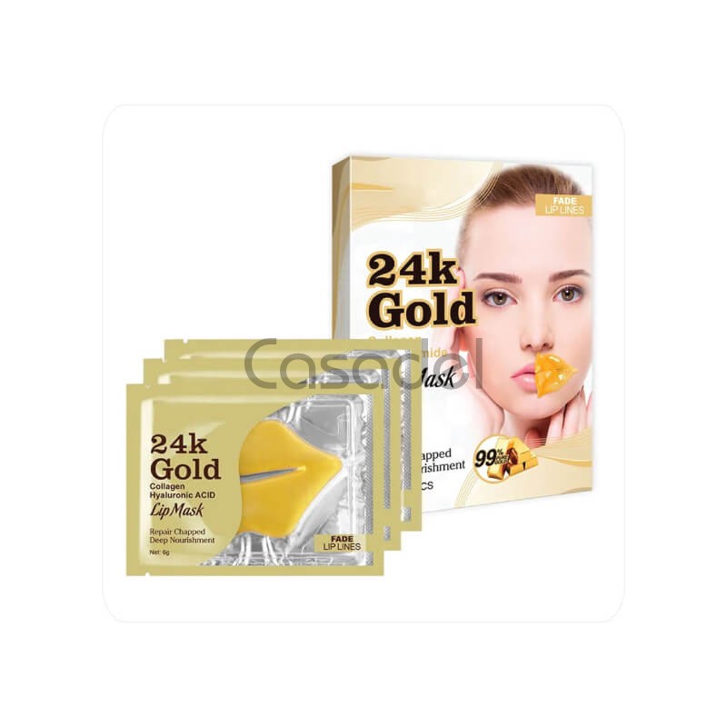 Շուրթերի դիմակ «Collagen 24k Gold» 1հատ