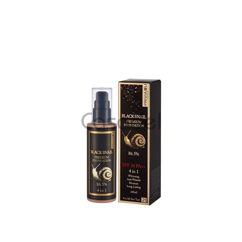 Կրեմ տոնային «Priviau» Black Snail SPF30 /100մլ