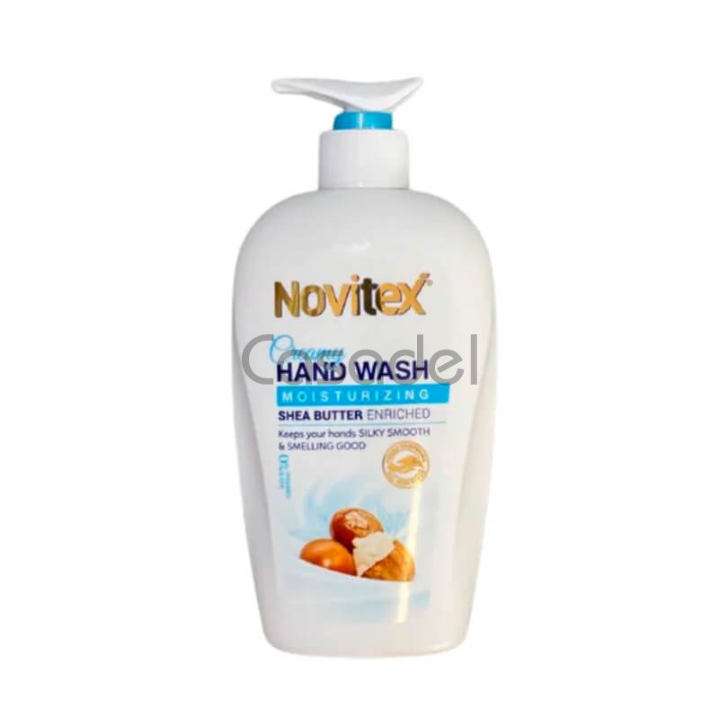 Հեղուկ կրեմ-օճառ Novitex 450մլ շիայի յուղով