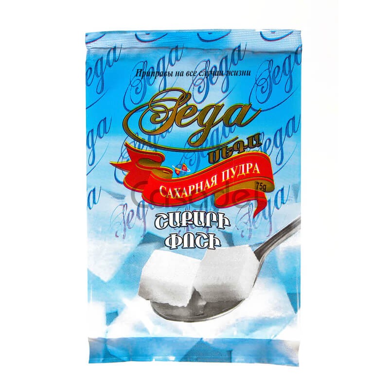 Շաքարի փոշի Սեգա 75գ