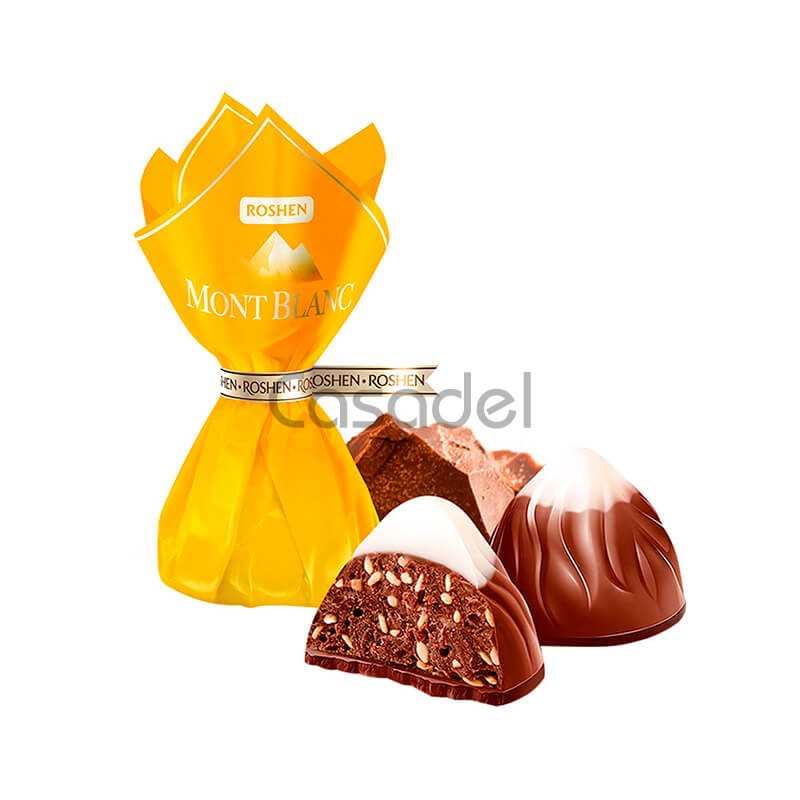 Շոկոլադե կոնֆետներ Roshen Մոնբլան, դեղին կգ