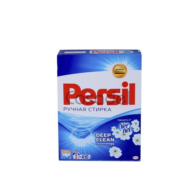 Ձեռքի լվացքի փոշի սպիտակ և բաց գույների հագուստի համար «Persil» 410գ