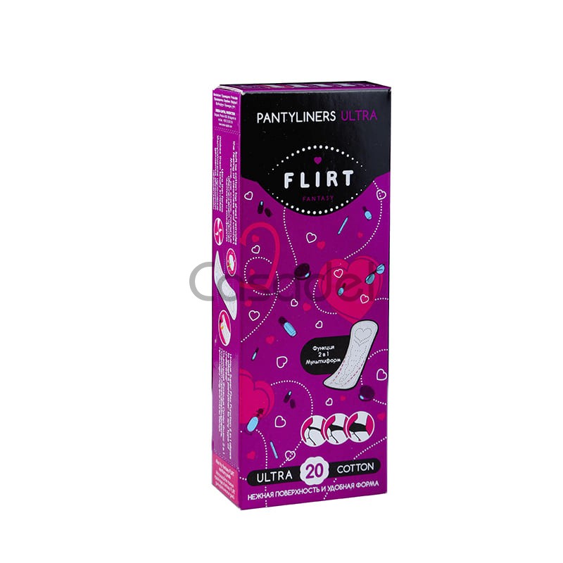 Միջադիրներ ամենօրյա «Flirt» Ultra 20 հատ