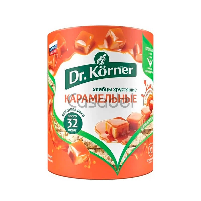 Հացիկներ Dr. Korner կարամելով 90գ