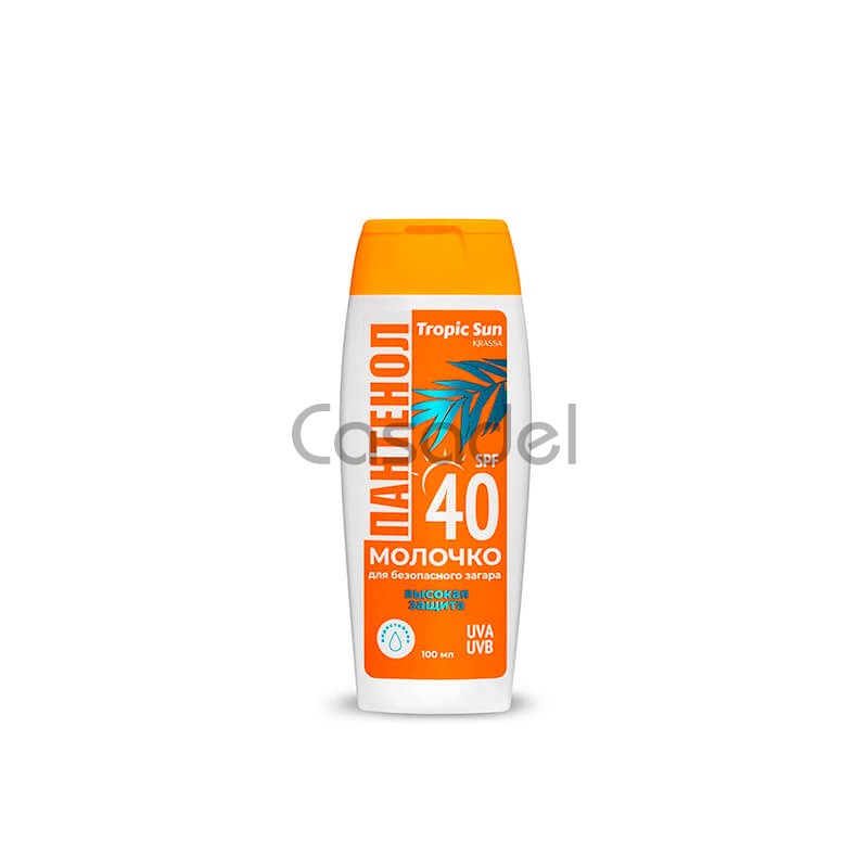 Արևապաշտպան կաթիկ «Tropic Sun» SPF40 / 100մլ