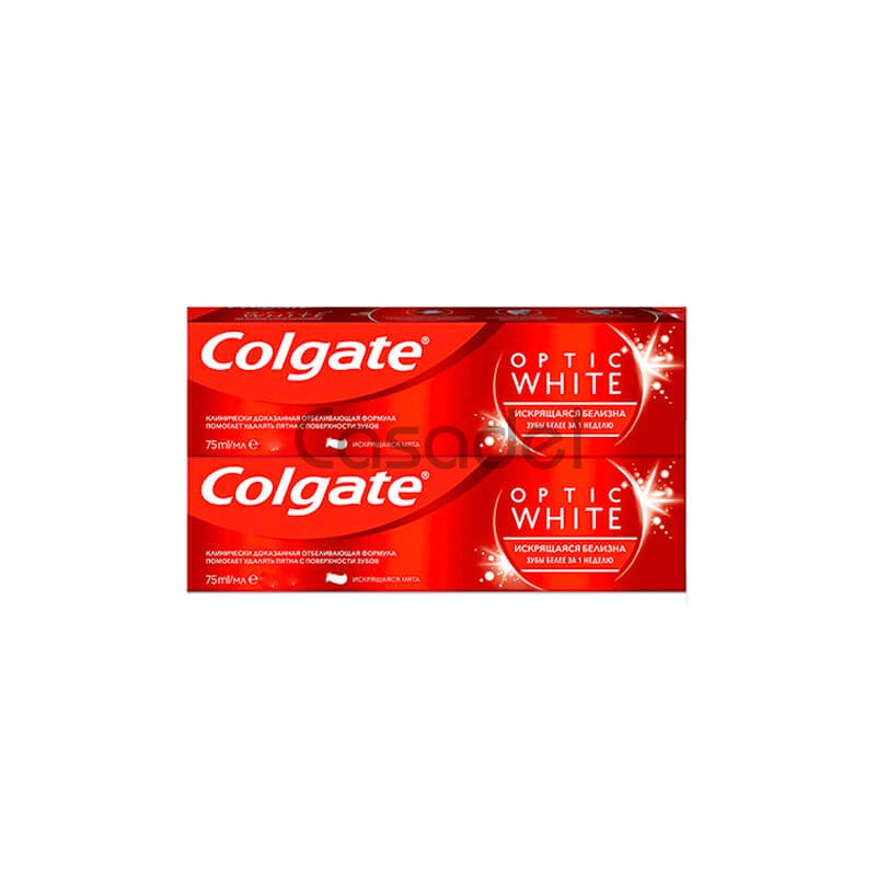 Ատամի մածուկ «Colgate» Optic White 1+1