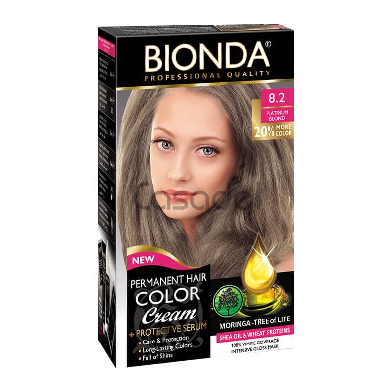 Մազի ներկ «Bionda» № 8.2