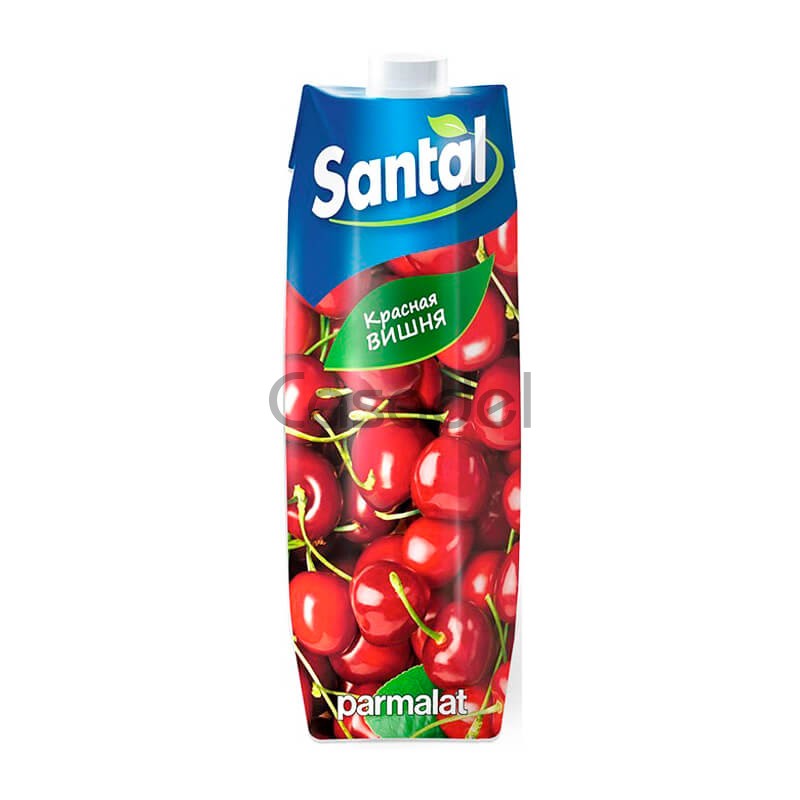 Հյութ բնական Santal 1լ բալ