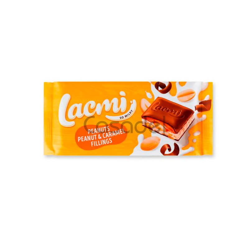 Շոկոլադե սալիկ Lacmi Roshen գետնանուշ կարամել
