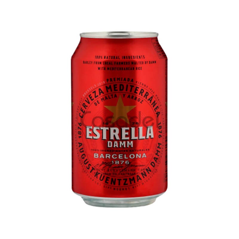 Գարեջուր Estrella 0.33լ Թ/Տ