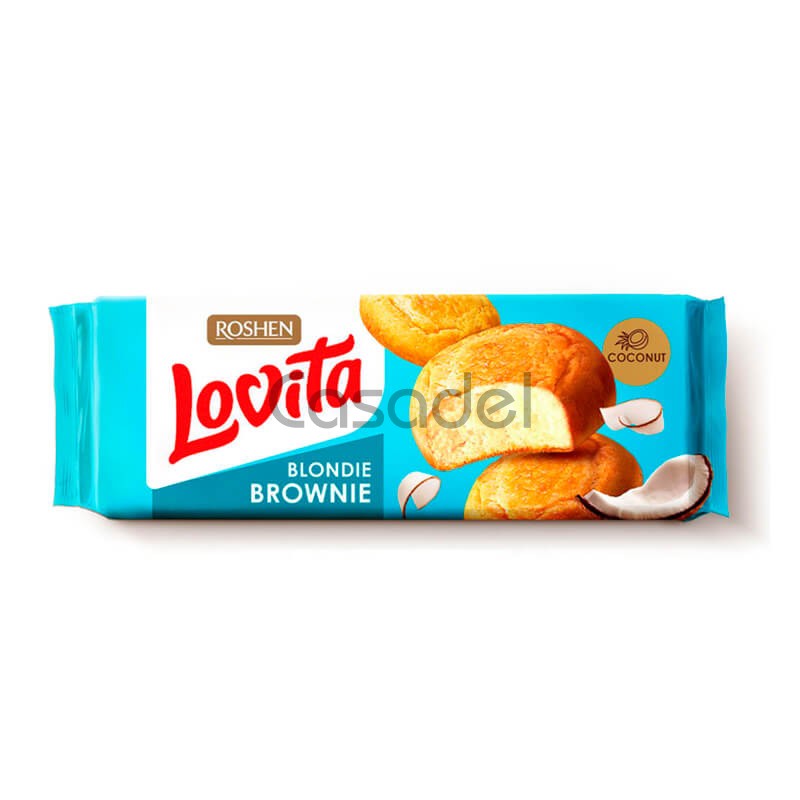 Թխվածքաբլիթ Roshen Lovita 150գ կոկոս