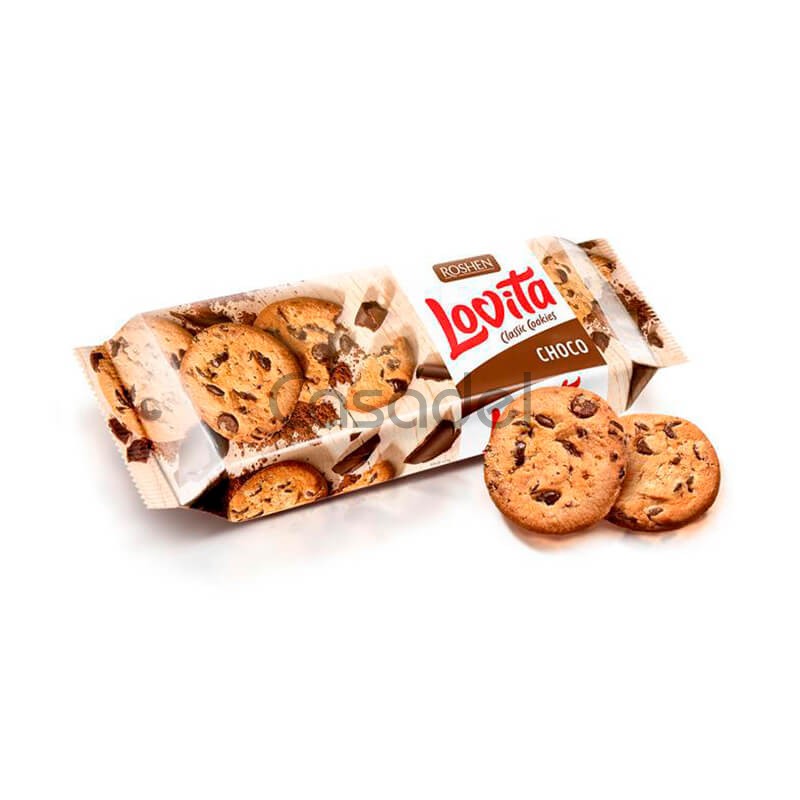 Թխվածքաբլիթ Roshen Lovita 150գ շոկոլադ