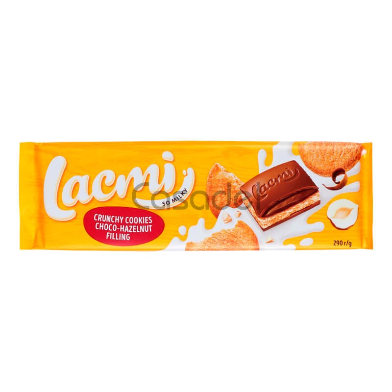 Շոկոլադե սալիկ Lacmi Roshen 265գ ընկույզ թխվածքաբլիթ