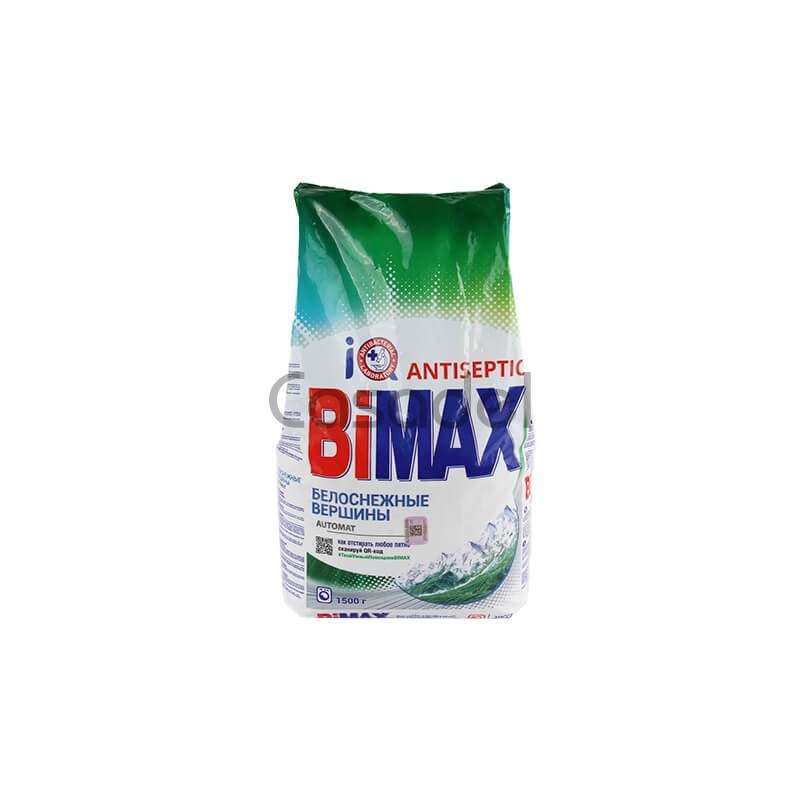 Լվացքի փոշի «Bimax» սպիտակ հագուստի 1500գր