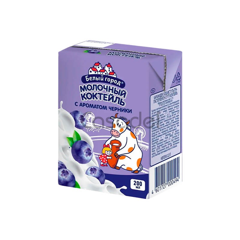 Կոկտեյլ կաթնային «Белый город» հապալաս 200մլ