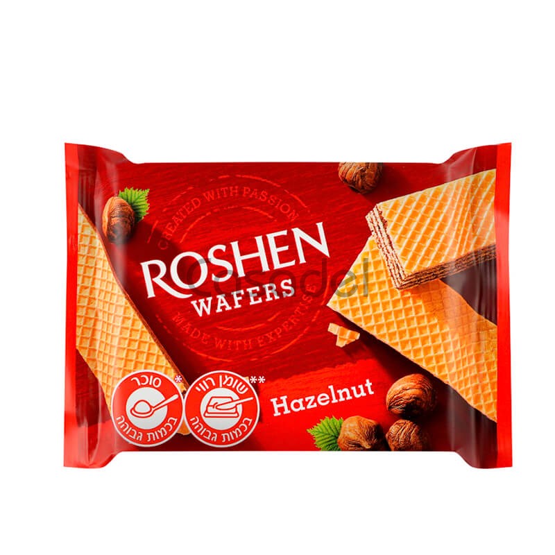 Վաֆլի Roshen 216գ պնդուկով