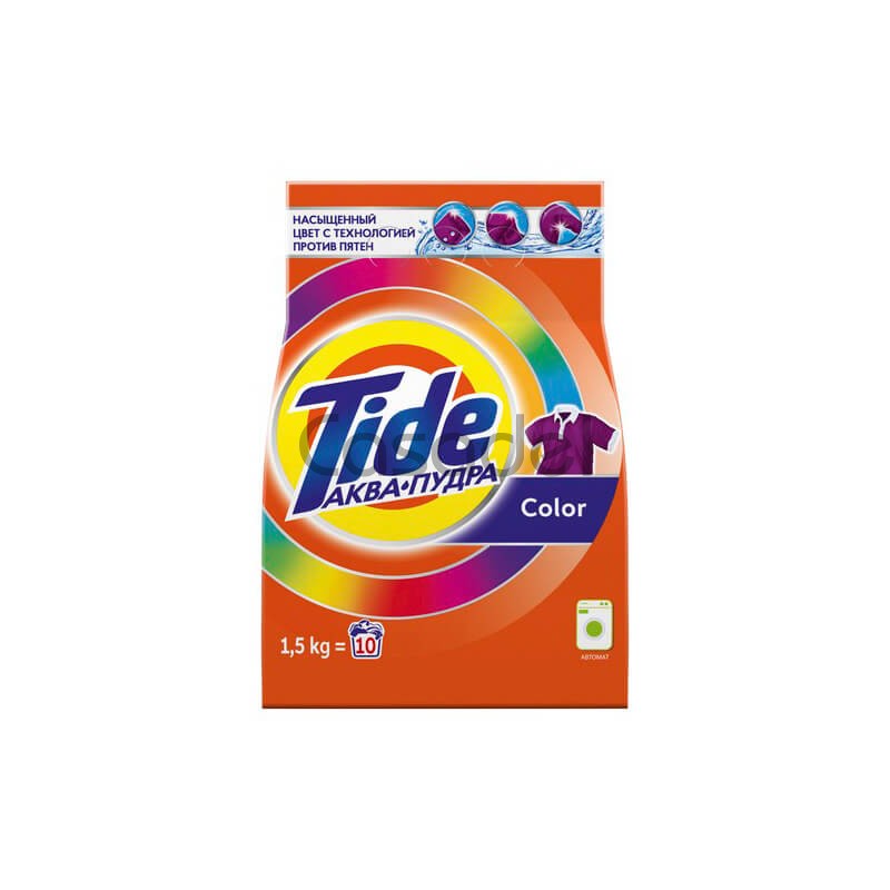 Լվացքի փոշի «Tide» գունավոր հագուստի 1500գ