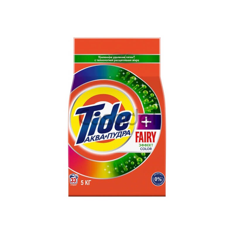 Լվացքի փոշի «Tide» fairy effect գունավոր հագուստի 5000գ