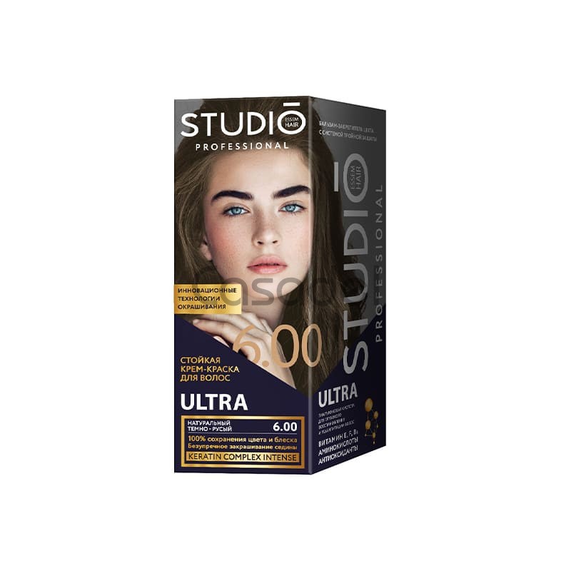 Մազի ներկ «Studio» №6.00