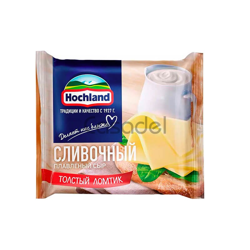 Պանիր Hochland շերտավոր 150գ սերուցքային