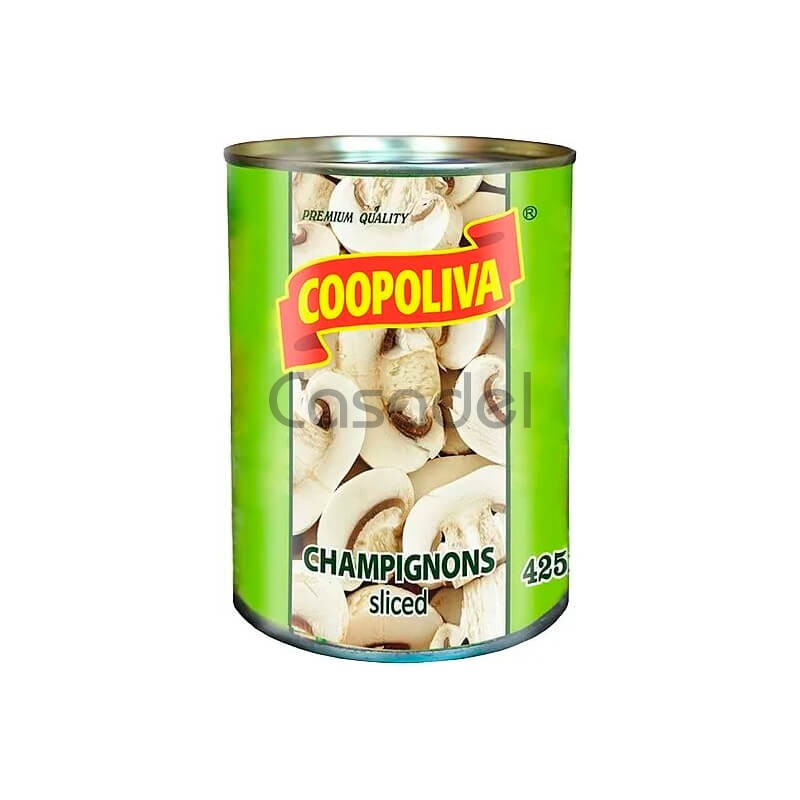 Սունկ Կտրտած 425գ Coopoliva