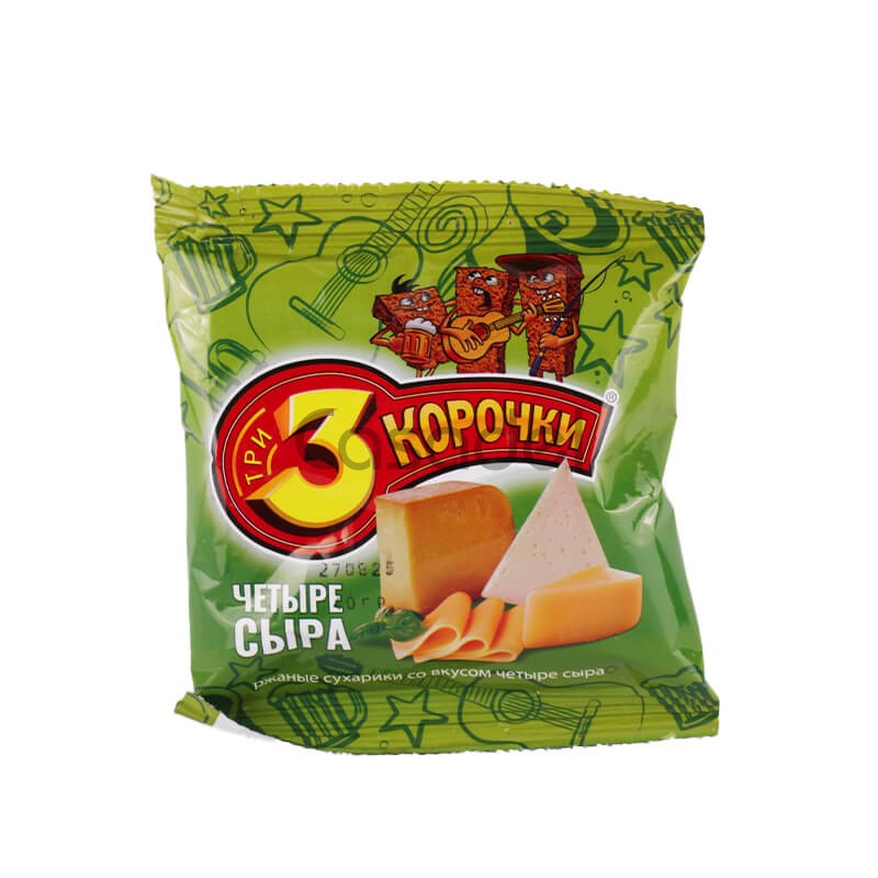 Չորահաց 3 Կոռոչկի պանիր 40գր