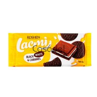 Շոկոլադե սալիկ Lacmi Roshen 90գ կարամել