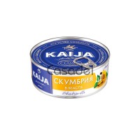 Ձուկ Սկումբրիա Ձեթի Մեջ Kaija 240գր