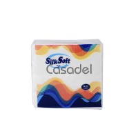 Անձեռոցիկներ միաշերտ «Silk Soft» 75 հատ / 25x25սմ