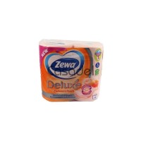 Զուգարանի եռաշերտ թուղթ «Zewa» Deluxe 142 թերթ / 12.0x9.5սմ