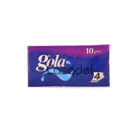 Անձեռոցիկներ քառաշերտ «Gola» 10 հատ