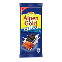 Շոկոլադե սալիկ Alpen Gold 85գ Օրեո