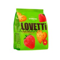 Թխվածքաբլիթներ Loveti 200գ Ելակ