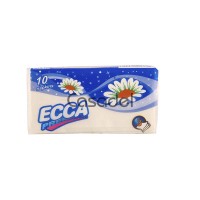 Անձեռոցիկներ եռաշերտ «Ecca» 10 հատ