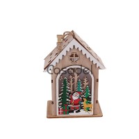 Տոնական փայտե տնակ