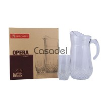 Հավաքածու ապակյա «Noritazeh» Opera 6+1 / 1.7լ / 300մլ