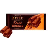 Շոկոլադե սալիկ Roshen Bubble Dark 80գ