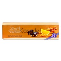 Շոկոլադե սալիկ Lindt 300գ մուգ շոկ. նարնջով