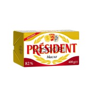 Կարագ President 82% 400գ