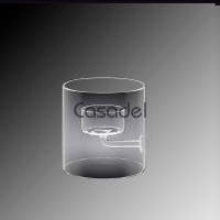 Ապակյա մոմակալ «Wilmax» 9սմ