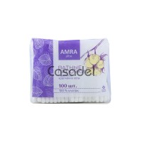 Բամբակյա փայտիկներ «Amra» 100 հատ