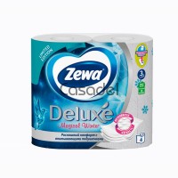 Զուգարանի եռաշերտ թուղթ «Zewa» Deluxe 142 թերթ / 12.0x9.5սմ