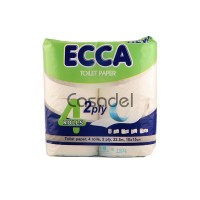 Զուգարանի երկշերտ թուղթ «ECCA» 150 թերթ / 10X15սմ