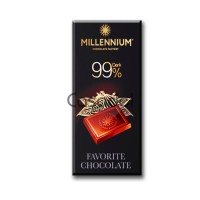 Շոկոլադե սալիկ  Millennium Ֆավորիտ 99%100գ