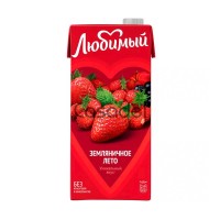 Հյութ բնական Լյուբիմի 0.95լ խնձորի ելակի