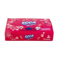 Անձեռոցիկներ երկշերտ «ECCAPremium» 120 հատ /21X16.5 սմ