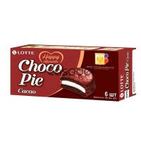 Թխվածքաբլիթ Լոտտե Չոկո Փայ կակաո 168գր