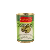 Ձիթապտուղ Կանաչ Անկորիզ 425գ Coopoliva