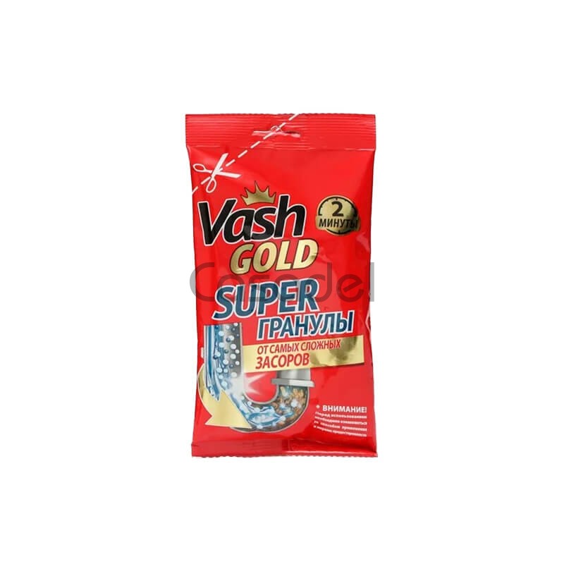 Կոյուղի մաքրող միջոց «Vash Gold» 70գր