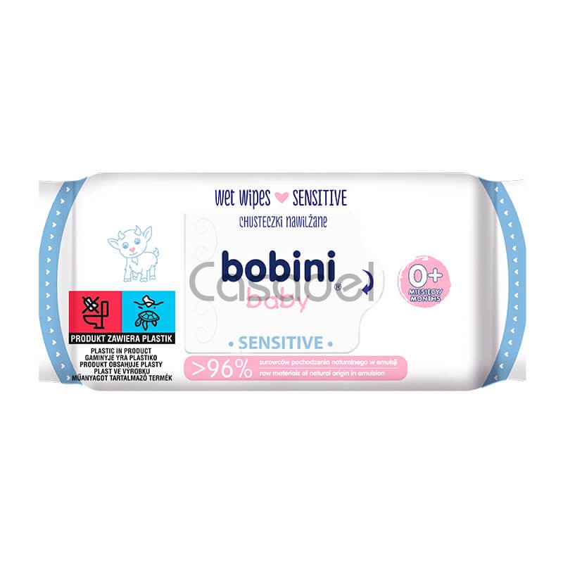 Մանկական խոնավ անձեռոցիկ «Bobini»  60 հատ